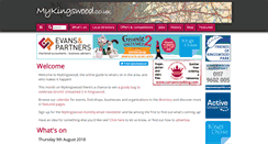 Desktop Screenshot of mykingswood.co.uk